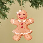 Деревянная елочная игрушка Пряничка - Пряничные Истории 10 см