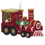 Елочная игрушка Поезд - Рождественский Экспресс 7 см, подвеска