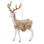Елочная игрушка Златогривый Олень из Манисы 20 см
