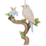 Елочная игрушка Райская Птичка - Ciels de Nacre 13 см