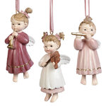 Набор елочных игрушек Baby Angels 9 см, 3 шт, подвеска