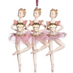 Елочная игрушка Маленькие балерины - Грандиозный кордебалет 14 см, подвеска