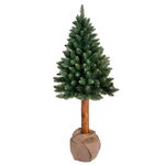 Искусственная елка Pinus 210 см с натуральным стволом, ПВХ