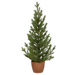 Настольная елка в кашпо Royal 80 см, ЛИТАЯ 100%