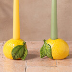 Декоративный подсвечник Сочный Лимон - Saltford 10 см