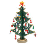 Сувенирная елка с игрушками Toy Tree 26 см зеленая