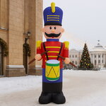 Надувная фигура Храбрый Гвардеец 355 см с подсветкой, IP44