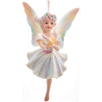 Елочная игрушка Фея-бабочка Дорианна 13 см, подвеска