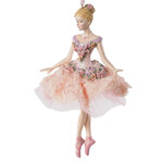 Елочная игрушка Балерина Линда - Антраша Безансона 11 см, подвеска