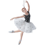 Елочная игрушка Танцовщица Аврора - Ласточкин балет 15 см, подвеска