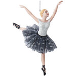 Елочная игрушка Танцовщица Роксана - Ласточкин балет 15 см, подвеска
