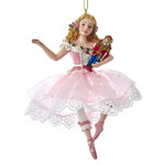 Елочная игрушка Клара с Щелкунчиком - Meilleur Ballet 13 см, подвеска