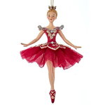 Елочная игрушка Балерина Анна: Arabesque Pas 16 см, подвеска