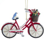 Елочная игрушка Велосипед Даники 12 см, подвеска