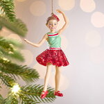 Елочная игрушка Танцовщица Наоми - Jazz Dance 13 см, подвеска