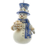 Елочная игрушка Снеговик Луми - Волшебный посол 10 см