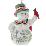 Елочная игрушка Снеговик Сноу из Омеловой Долины 10 см