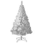 Искусственная белая елка Кристина белая 240 см, ПВХ