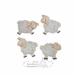 Магнит Кудрявая овечка 5*4 см