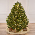 Искусственная елка с лампочками Датская 175 см, 1540 теплых белых LED ламп, ЛИТАЯ 100%