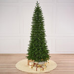 Искусственная узкая елка Рижская 220 см, ЛИТАЯ 100%