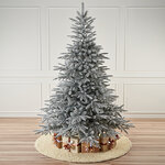 Искусственная елка Пальмира Заснеженная 240 см, ЛИТАЯ 100%