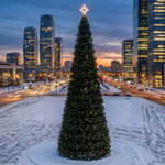 Уличная каркасная елка Евро-2: 6 м, ЛЕСКА