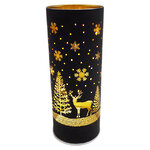 Декоративный светильник Blackwood Deer 20 см, теплые белые LED лампы, на батарейках
