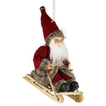 Елочная игрушка Санта - Norse Morning 18 см, подвеска
