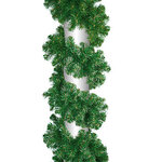 Хвойная гирлянда Рождественская-1 270*23 см темная, ПВХ