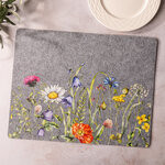Плейсмат Meadow Field 45*35 см серый