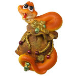 Магнит Змея Лола, 6 см