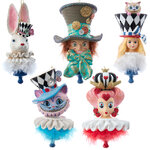 Набор елочных игрушек Алиса в Стране Чудес: Magique de Alice 15 см, 5 шт, подвеска