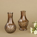 Набор стеклянных ваз Grigorio - Витербо 12 см, 2 шт