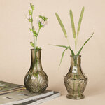 Набор стеклянных ваз Grigorio - Кальката 12 см, 2 шт