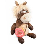 Мягкая игрушка Лошадка Дэйви с сумочкой 27 см