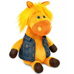 Мягкая игрушка Лошадка Кори в жилетке 27 см