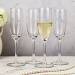 Набор бокалов для шампанского Moscato 4 шт, 180 мл, стекло