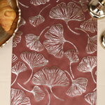 Ткань для декора Фарфалле 28*150 см бургунди