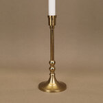 Декоративный подсвечник для 1 свечи Лиабрен 23 см золотой