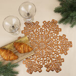 Сервировочная салфетка Делфина 41 см медная