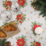 Новогодняя скатерть Зимнее Чудо 180*130 см