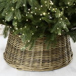 Плетеная корзина для елки Кантри Стайл 60*26 см светлое дерево