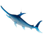 Елочная игрушка Рыба-Меч: Sea Reef 22 см, подвеска