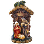 Рождественский вертеп Святое семейство - Младенец Иисус, Дева Мария и Святой Иосиф 13 см