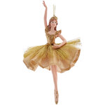 Елочная игрушка Танцовщица Симона - Грандиозный балет Голдблюма 15 см, подвеска
