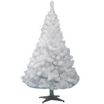 Искусственная белая елка Клеопатра 210 см, ПВХ