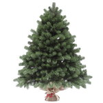 Настольная елка в мешочке Королева Леса Премиум 60 см, ЛИТАЯ 100%