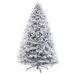Искусственная елка Королева Леса заснеженная 215 см, ЛИТАЯ 100%