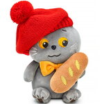 Мягкая игрушка Кот Басик - Бонжур 16 см, коллекция Эмоции